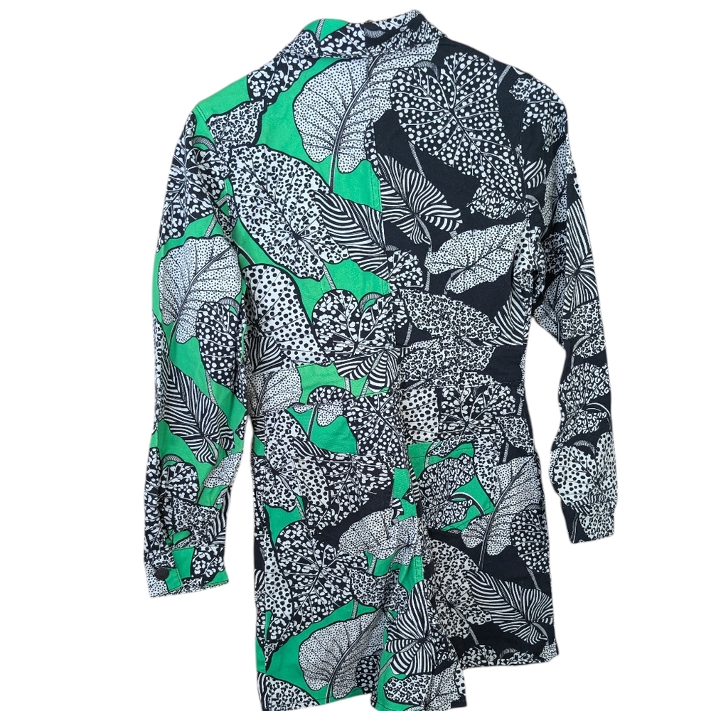NEW....FARM Rio Foliage Heavy Printed Romper... Size XS - Picture 5 of 7